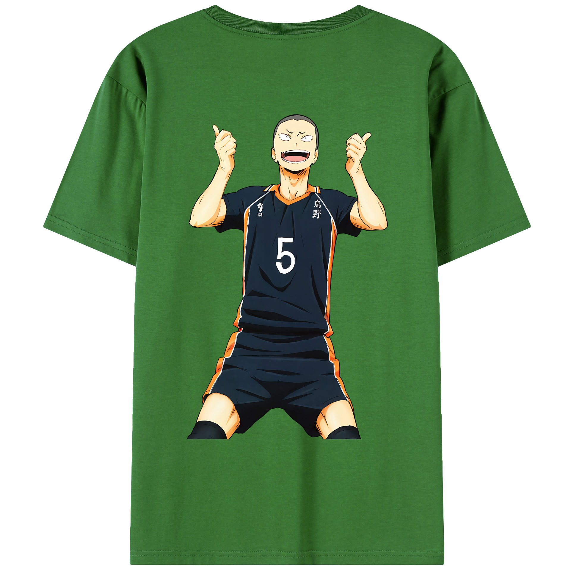 （画像用） ハイキュー!! Haikyu!! レディース半袖Tシャツ(バックプリント)